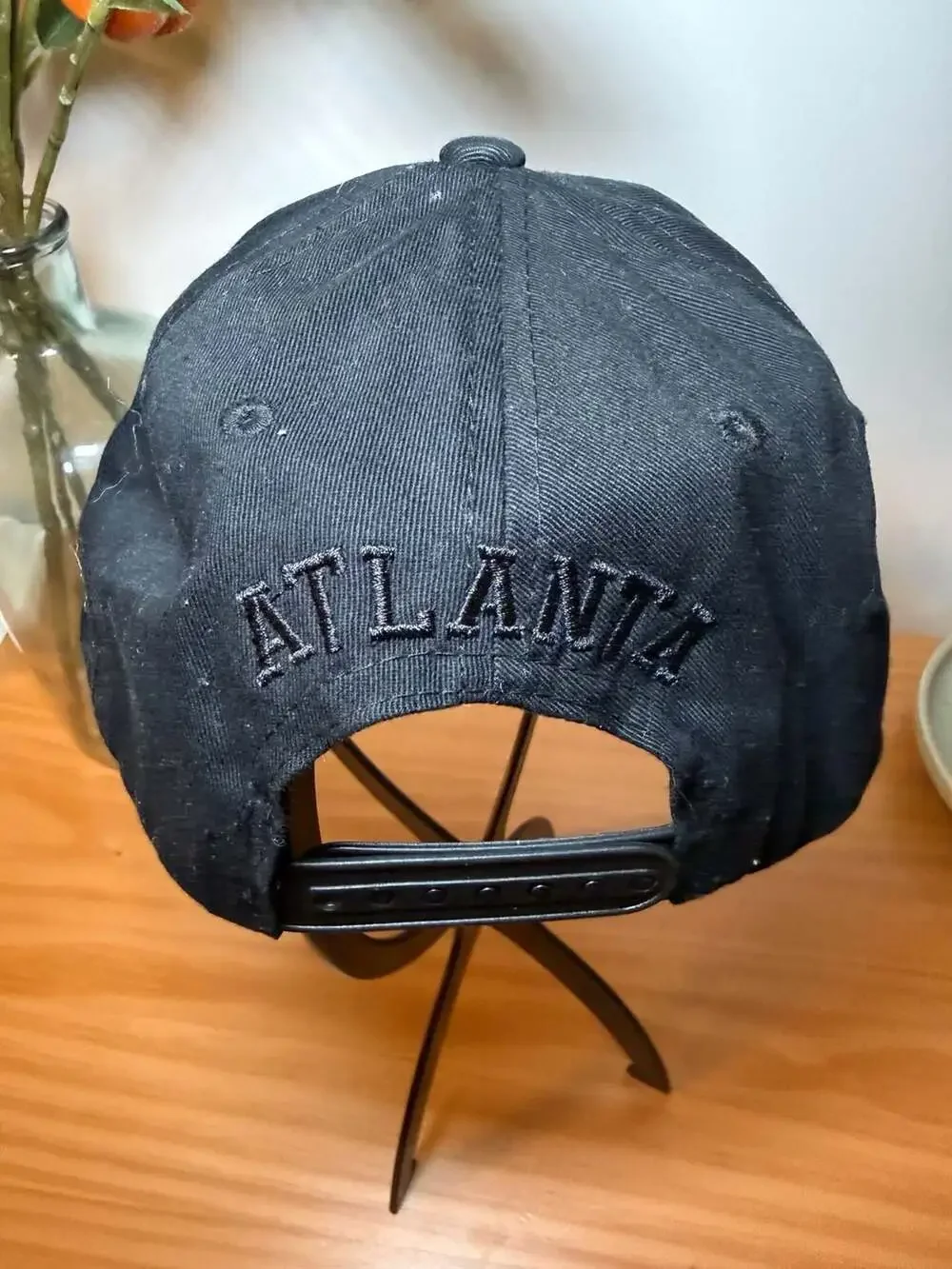 Atlanta Falcons NFL Snapback Hat Black Red ATL Bird Logo